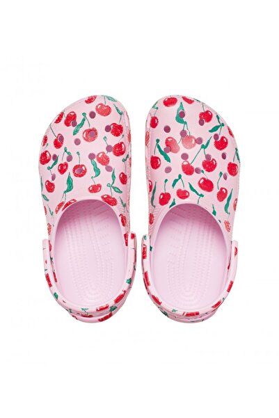 Crocs Pink Milk Classic Fresh Fruits Clog