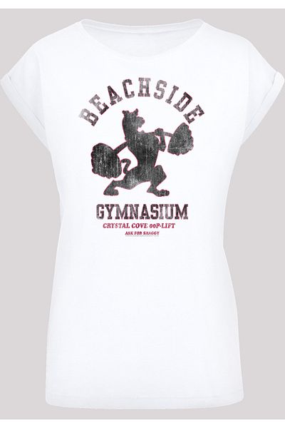 F4NT4STIC Scooby Doo Beachside Gymnasium für Damen mit verlängerter Schulterpartie
