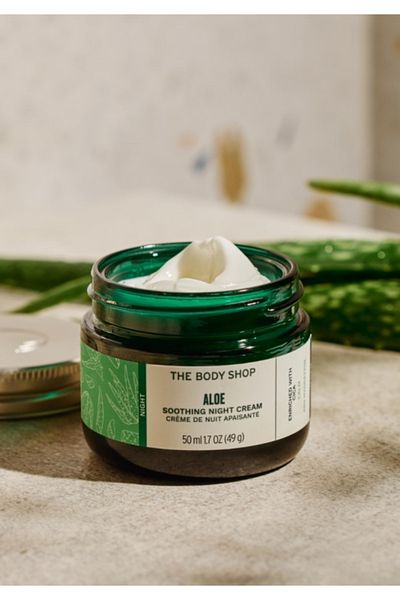 THE BODY SHOP CREMA CALMANTA DE NOAPTE PENTRU TEN ALOE 50 ML