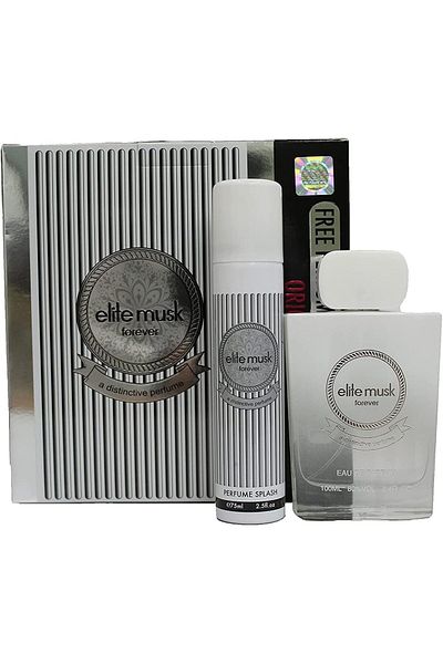 Nuas Mirror Ard Al Zaffran Elite Musk Eau de Parfum 100 ml and Perfume splash 75 ml