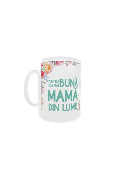 OEM Cană albă personalizată Pentru cea mai bună mamă din lume, INOVATIX®. 330ml