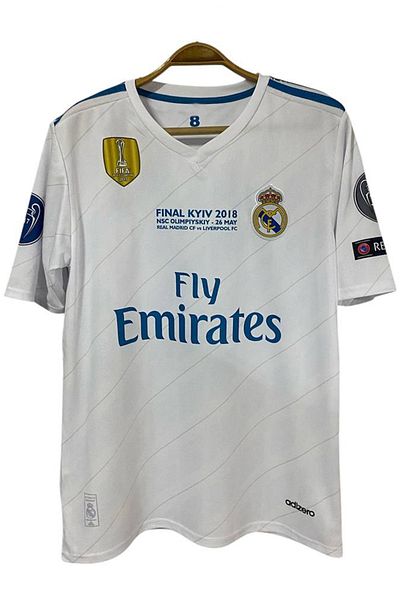 DAYIBALI DÜKKAN DAYIBALI كريستيانو رونالدو 2017-2018 دوري أبطال العالم نهائي كييف بأكمام قصيرة جيرسي