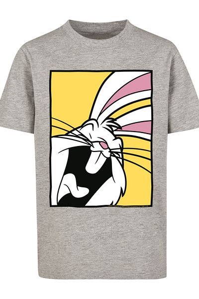 F4NT4STIC Kinder Looney Tunes Bugs Bunny Laughing With Kids Basic Tee