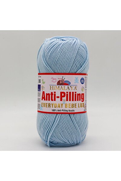 Himalaya Everyday Bebe Lux Anti Pilling El Örgü Ipliği - 70443 Açık Mavi -