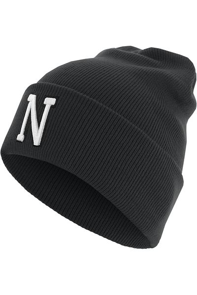 MSTRDS Accessoires Beanie mit Buchstaben-Cuff