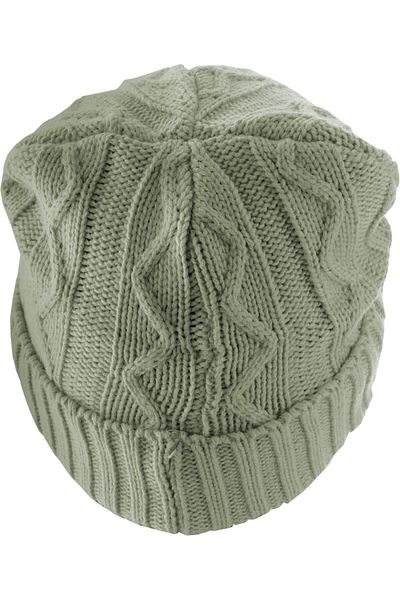 MSTRDS Unisex Beanie Cable Flap