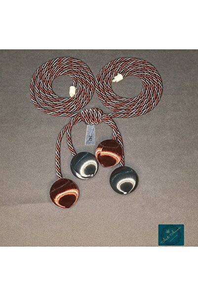 ArtAmor 4 Bulk Tile-Dark Grey (242) Silk String Wrap Fund Tulle Double Curtain Ceiling Binding Accessory