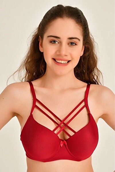 Liza Cross Strap Supported Padded Bra