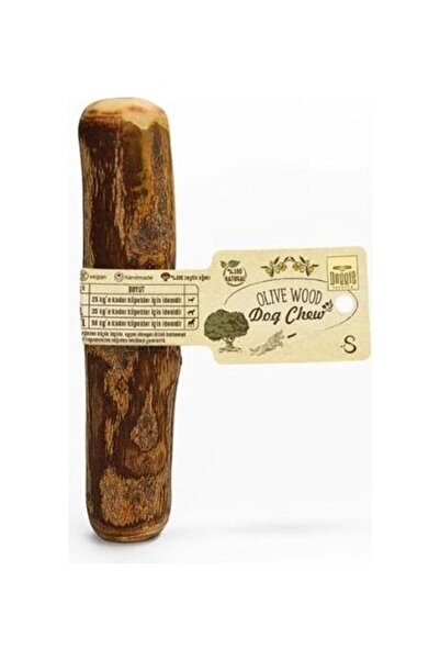 Doggie Doğal Zeytin Ağacı Çiğneme Kemiği Oyuncağı Small