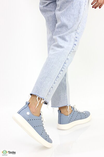 Mammamia Kadın Spor Tarz Yazlık Ortopedik Hakiki Deri Hafif Ayakkabı M26YA865