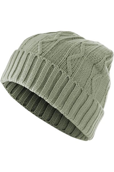 MSTRDS Unisex Beanie Cable Flap