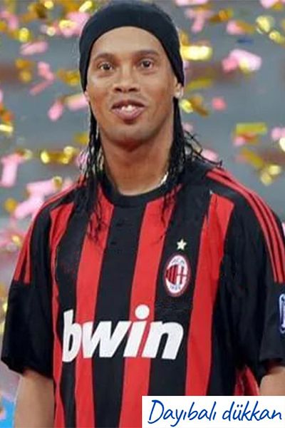 DAYIBALI DÜKKAN Dayibali Mi̇l Multicolor 2009/2010 Season Ronaldinho Nostalgia Jersey