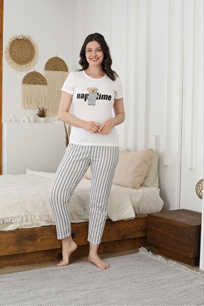 HUBEN Women's Cotton Pajama Set