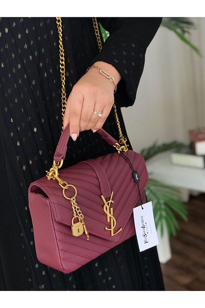 Saint Laurent Shoulder Bag - Faux leather