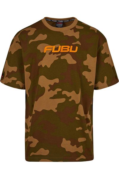 FUBU Herren Fm221-001-01 Corporate Camo Tee