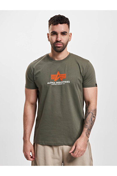Alpha Industries Herren Alpha Industries Basic Rubber T-Shirt