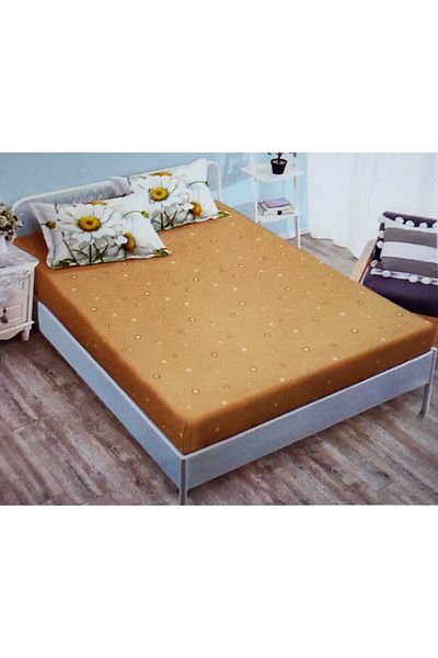 Pucioasa Double Bed Linen, Made of Finet, 6 Pieces, Fitted Sheet 230x250 Cm