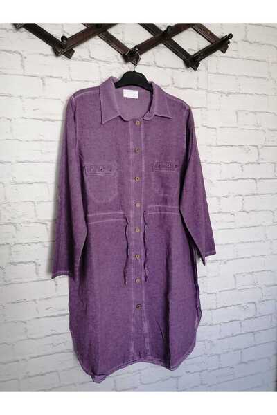 anne moda ankara Drawstring waist, 100% Pure cotton, grinded, lycra free, long sleeve, 2 pockets, tunic