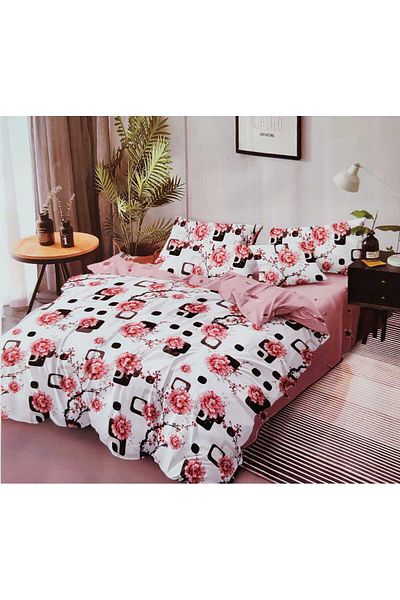 Pucioasa Double Bed Linen, Finet, 6 Pieces, Sheet 230x250 Cm