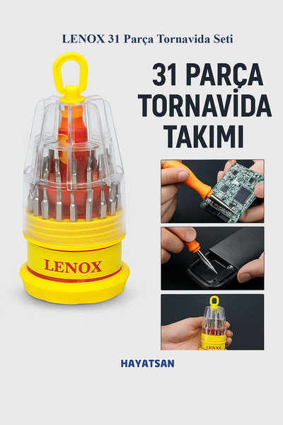 Lenox 31 Parça Tornavida Seti