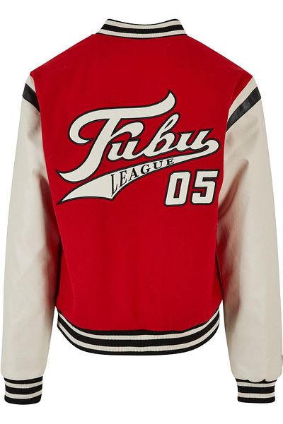FUBU Herren Fm231-021-2 Old English Collegejacke