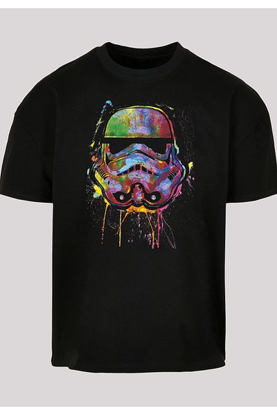 F4NT4STIC Herren Stormtrooper Paint Splats with Ultra Heavy Cotton Box Tee