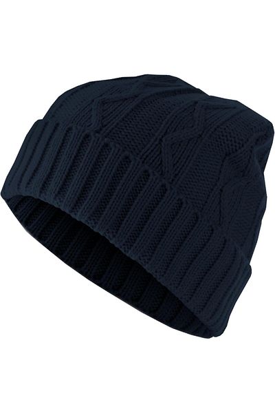 MSTRDS Unisex Beanie Cable Flap