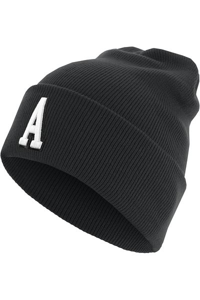 MSTRDS Accessoires Beanie mit Buchstaben-Cuff