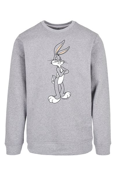 F4NT4STIC Herren Looney Tunes Bugs Bunny Gekreuzte Arme mit einfachem Rundhalsausschnitt