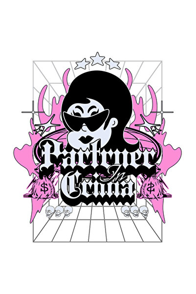 StoryGift Romania Sticker Eticheta 50CM Adeziv fata cu ochelarii gangster par...