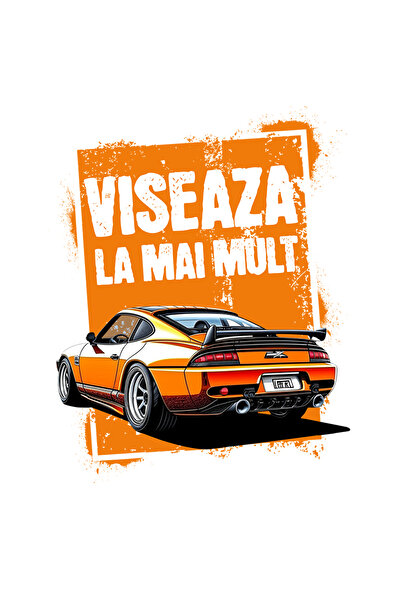 StoryGift Romania Sticker Eticheta 40CM Adeziv text motivational viseaza la mai mult masina de curse ilegale cu