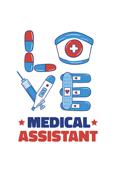 StoryGift Romania Sticker Eticheta 40CM Asistent Medical, Love Assistant, cu ...