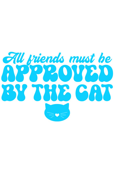 StoryGift Romania Sticker Exterior cu o pisicuta si mesajul "Toti prietenii t...