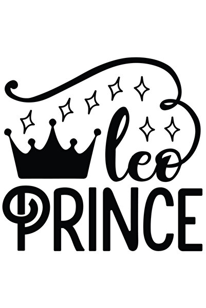 StoryGift Romania Sticker Autocolant 70CM cu zodia Leu, ilustratie, zodie, as...