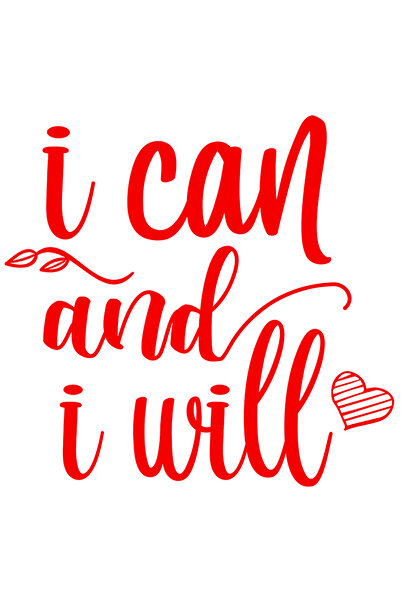 StoryGift Romania Sticker Adeziv 90CM Exterior cu inimioara si textul "I can ...