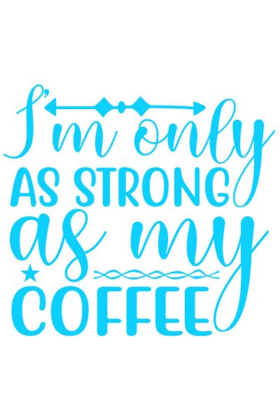 StoryGift Romania Sticker Autocolant 70CM Exterior pentru cei care sunt la fel de puternici precum cafeaua lor -