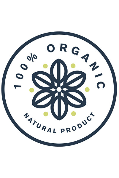 StoryGift Romania Sticker Cu Mesaj 100% Organic, Cerc, Buline, Natural, Frunz...