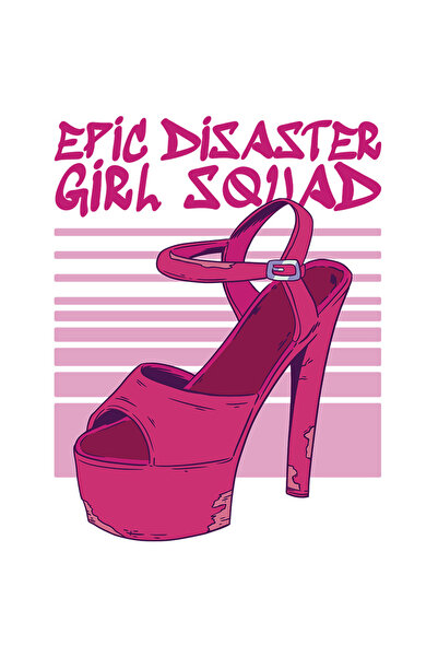 StoryGift Romania Sticker Autocolant 70CM Cu Pantof Cu Toc Roz Inalt, Mesaj I...