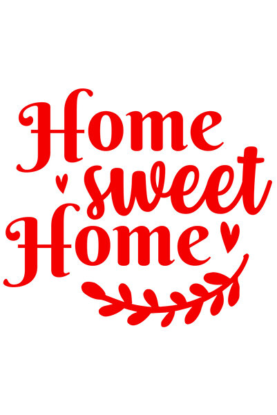 StoryGift Romania Sticker Autocolant 70CM Exterior cu textul in engleza "Home...