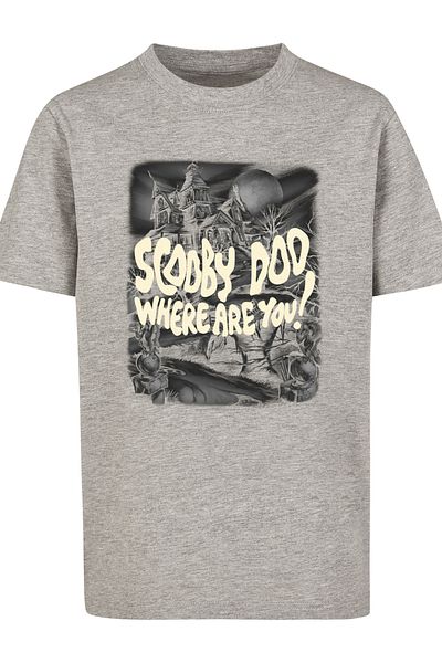 F4NT4STIC Kinder Scooby Doo Scary Castle With Kids Basic Tee