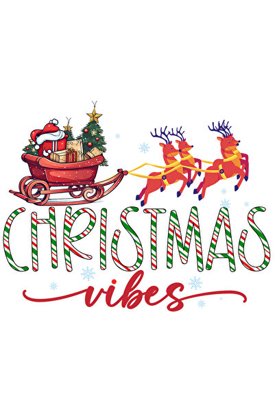 StoryGift Romania Sticker Cu Sania Lui Mos Craciun Trasa De 4 Reni Cu Mesajul...