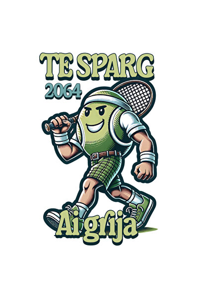 StoryGift Romania Sticker Autocolant 70CM Adeziv minge de tenis teren sport a...