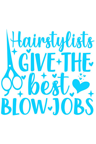 StoryGift Romania Sticker Exterior cu textul "Coafezele sufla cel mai bine pa...