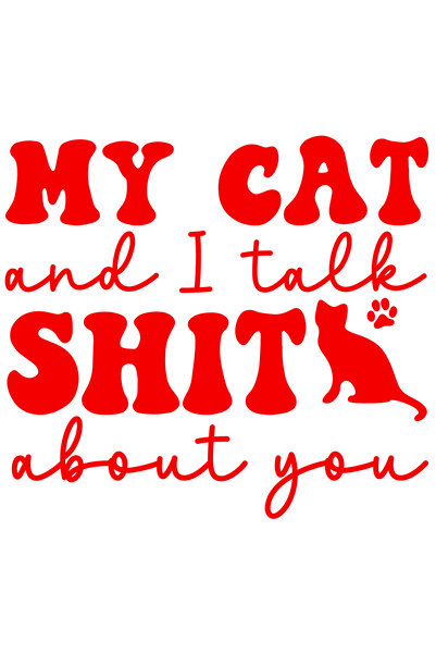 StoryGift Romania Sticker Autocolant 70CM Exterior cu o pisicuta si mesajul i...