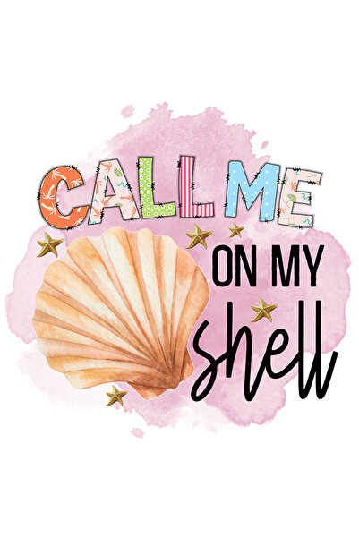 StoryGift Romania Sticker Autocolant 70CM cu mesajul "Call me on my shell", v...