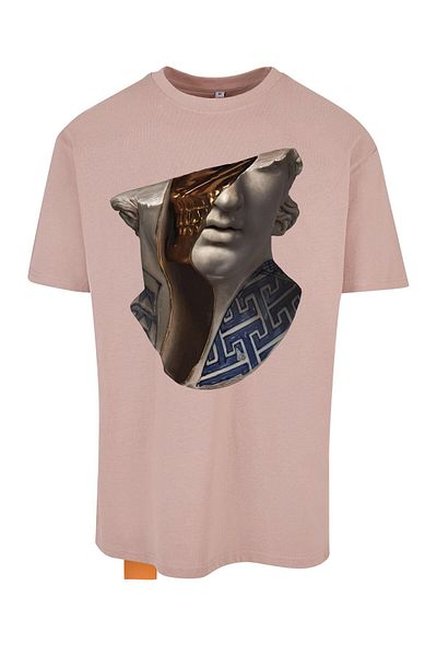 Forgotten Faces Übergroßes Irezumi-T-Shirt