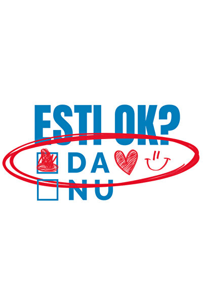 StoryGift Romania Sticker Eticheta 40CM cu Intrebare Cu Raspunsuri Multiple T...