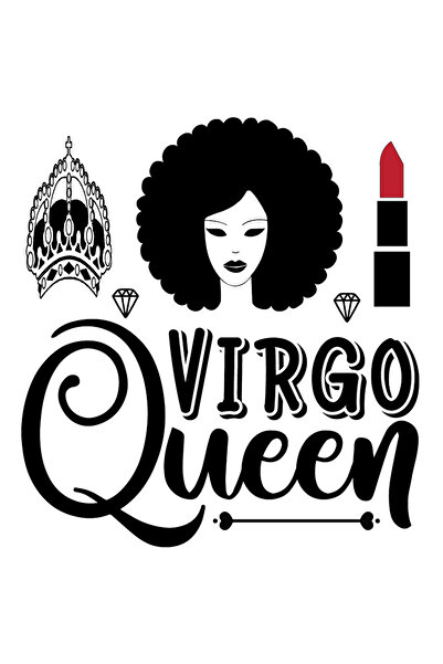 StoryGift Romania Sticker Autocolant 70CM cu zodia Fecioara, regina, ilustrat...