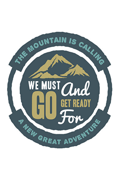 StoryGift Romania Sticker Adeziv 90CM Cu Mesajul We must Go And Get Ready For...