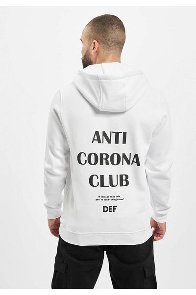 DEF Herren Anti Corona Hoody